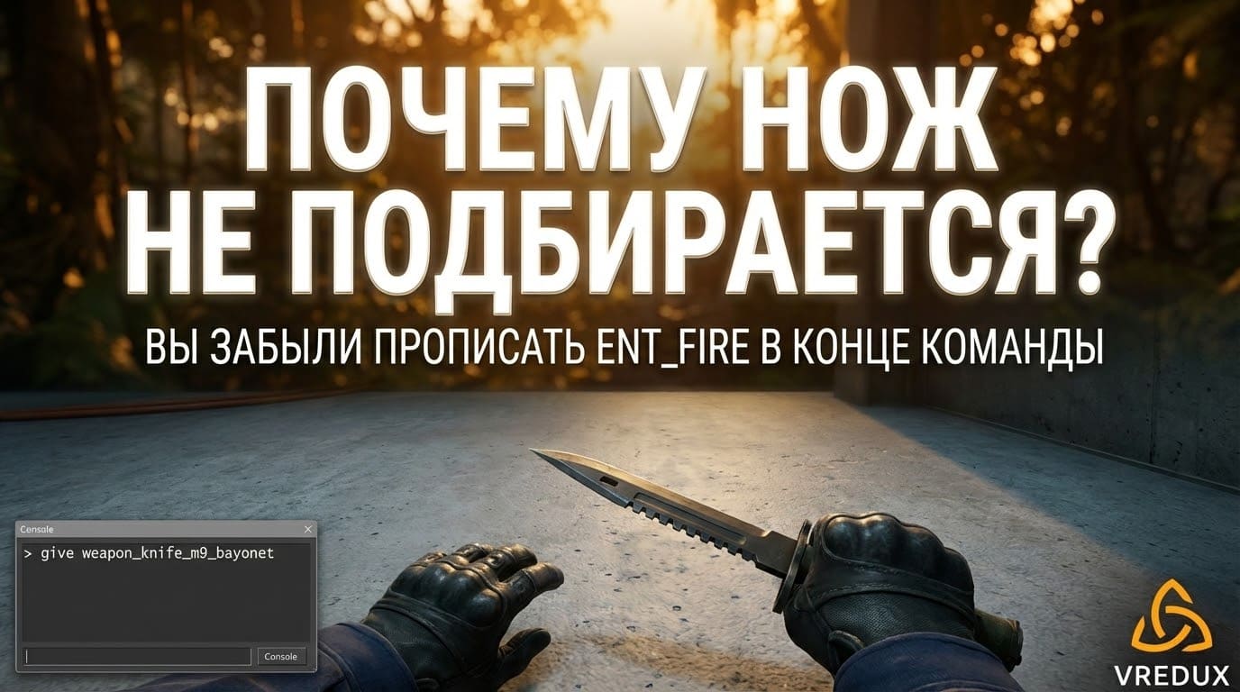 нож не подбирается кс